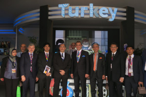 Deputy Minister of Communications & Multimedia Malaysia at Turkish Pavilion