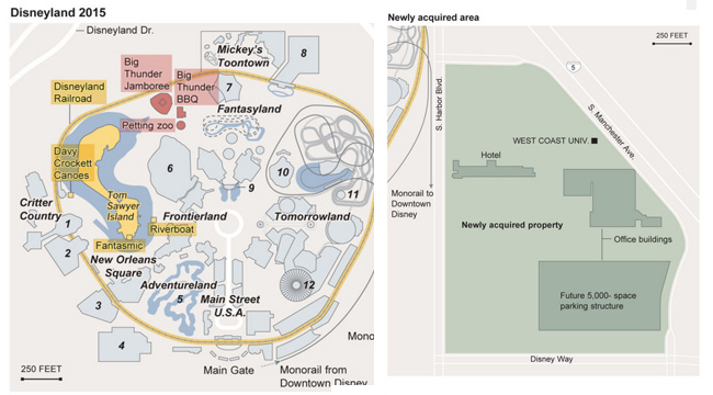 disneyland map