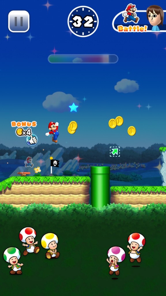 Super Mario Run gameplay