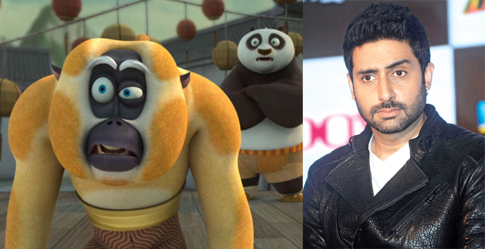 Kung Fu Panda 3 Monkey and Abhishek Bacchan