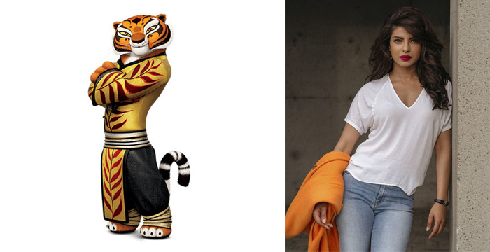 Kung Fu Panda 3 Tigress and Priyanka Chopra