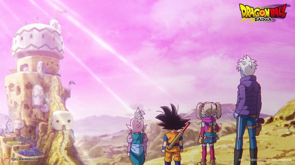 A still from Toei Animation's Dragon Ball Daima.